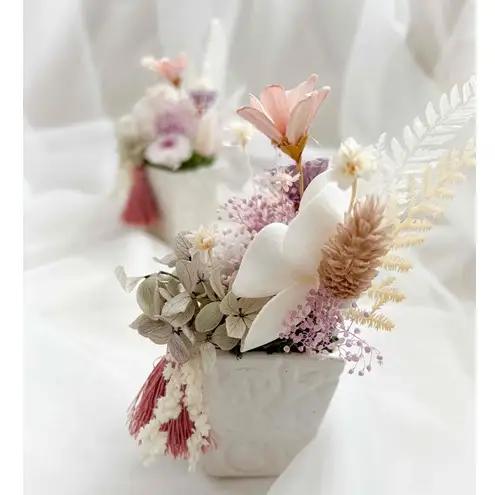 プリザーブドフラワーの仏花 「想花（おもいばな）」 2個セット フラワー プリザーブドフラワー 花 仏花 仏壇用 お仏壇 お供え 岡山 赤磐市