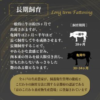 ＜亀岡牛専門店（有）木曽精肉店＞「亀岡牛サーロインステーキ」500g ※冷凍（冷蔵も指定可） ふるさと納税牛肉 ステーキ ☆祝！亀岡牛 2021年最優秀賞（農林水産大臣賞）受賞