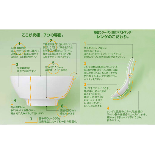 まるぶん 有田焼 究極のラーメン鉢 黒塗・朱塗南蛮パール ラーメン鉢ペアセット A45-112_イメージ2