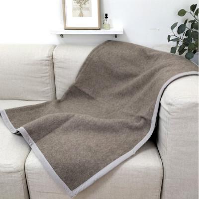 ふるさと納税 和歌山市 【ひざ掛サイズ】繊維の宝石カシミヤ100%(毛羽部分)毛布　CS-12H　BE | 
