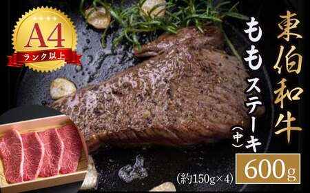 東伯和牛もも　ステーキ（中）お肉 肉 牛肉 和牛 鳥取和牛 牛肉 肉 国産 お肉 冷凍もも ステーキ 和牛 牛肉 ステーキ もも肉