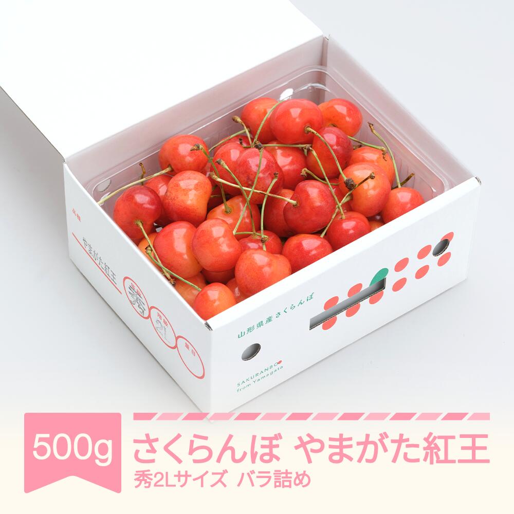 【ふるさと納税】【先行予約】 さくらんぼ やまがた紅王 500gバラP 秀2L 2027年産 令和9年産 山形県産 ns-ybs2b500 ※沖縄・離島への配送不可 ns-ybs2b500