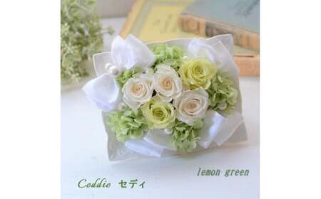 【パープル】【完成品】 プリザーブドフラワー アレンジ ｢セディ｣