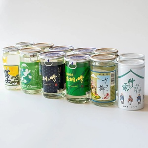 鶴岡飲み比べ　日本酒 カップ酒　180ml×12本（6種類×2本）セット　山形県鶴岡市　K26-846　| 酒 お酒 地酒 さけ 贈り物 贈答 お礼 プレゼント ご当地 おすすめ 人気 お取り寄せ 返