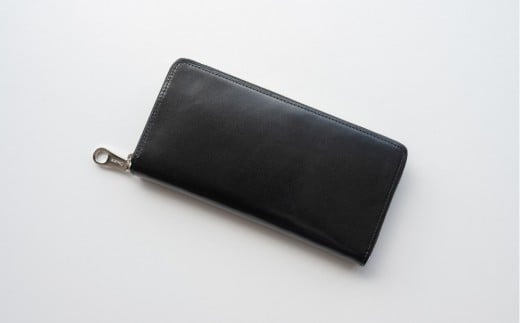 チマブエ　栃木レザー　ラウンドファスナー長財布　【黒】【雑貨 ファッション 人気 おすすめ 】