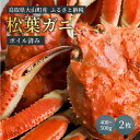 【ふるさと納税】【土日到着限定】ボイル松葉ガニ（400g～500gを2枚） 約3－4人前　鳥取県産 松葉ガニ ズワイガニ かに 松葉蟹 ずわいがに　カニ 松葉がに 蟹 魚介 海鮮 送料無料 鳥取県 大山町 【11月中旬以降発送】OM-19-1