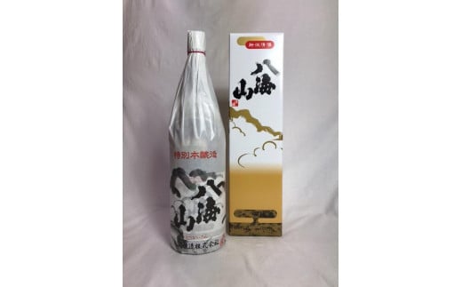 
八海山　特別本醸造　1800ml　１本 紙巻きバージョン　化粧箱入り
