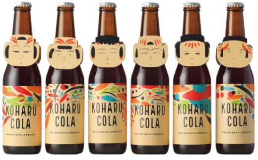 こはるコーラ 自然由来のクラフトコーラ 330ml 6本《砂糖・香料・着色料 不使用》