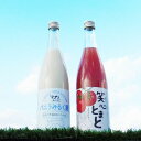 【ふるさと納税】リキュール2種飲み比べセット（鳥取県産トマト・白バラ牛乳）