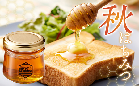 国産完熟生はちみつ 百花蜜（非加熱蜂蜜）春のはちみつ・秋のはちみつ食べ比べ 130gが2回届く定期便 No.122