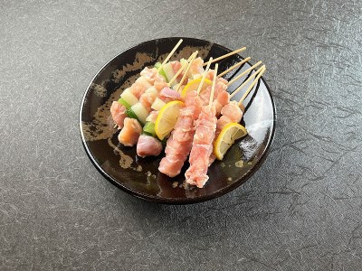 【1260】鳥取の部位いろいろおつまみと焼き鳥セット