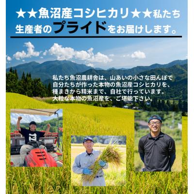ふるさと納税 魚沼市 【令和8年産先行受付】有機JAS認証米 米農家自慢の 魚沼産 コシヒカリ玄米3kg×1袋 |  | 01