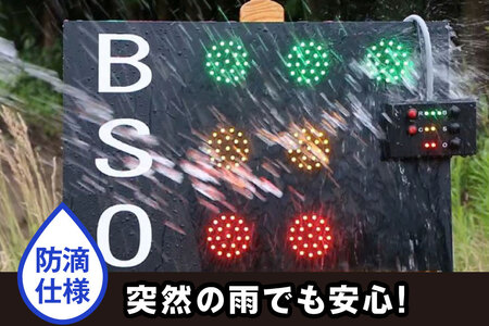 野球 カウントボード 防滴仕様 BSOカウントボードS2 1台 [Sayer！ 青森県 おいらせ町 oi02ayo730001] LED 野球用品