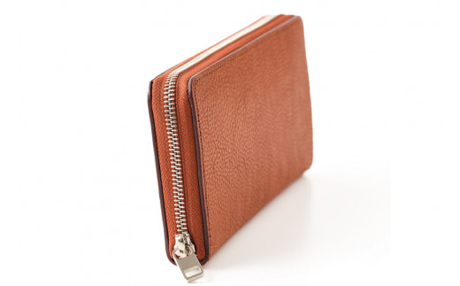 SOMES GL-01 ラウンド束入れ ブラウン  [ソメスサドル 北海道 砂川市 12260309] ソメス バッグ メンズ レディース 本革 革 革製品 鞄 かばん レザー ブラウン