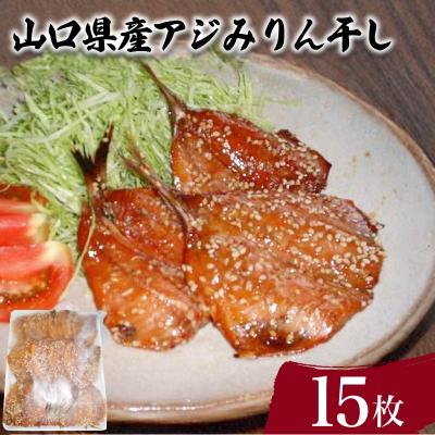 ふるさと納税 下関市 アジ みりん干し 計15枚 JD014