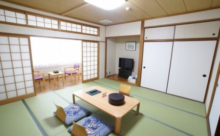 K-02 真玉温泉山翆荘　スパランド真玉　ペア宿泊券（一泊二食付）B