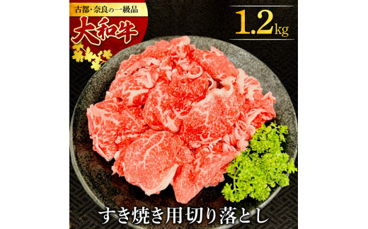 大和牛 すき焼き・しゃぶしゃぶ用切り落とし 1.2kg 肉の河内屋 H-113