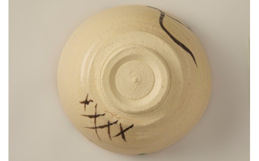弥七田おりべ干支茶碗　作者：加藤　裕子 【0032-103】 陶芸品 陶芸品 ギフト プレゼント 雑貨 食器