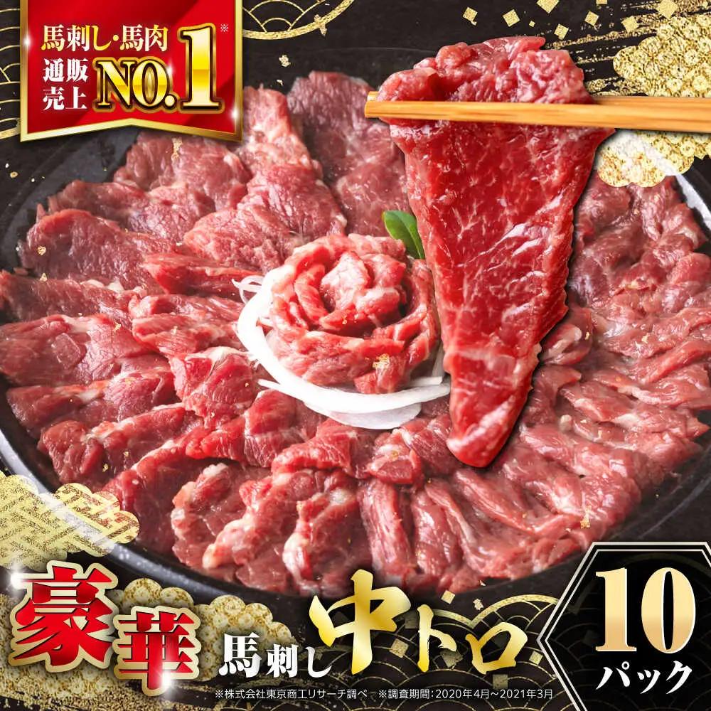 霜降り馬刺し 計約500g 馬刺し[AYBP021]