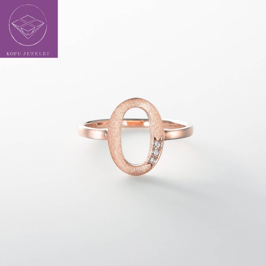 ＜nokim＞K14PG ダイヤモンド リング hajimari　diamond ring KNR-19PG