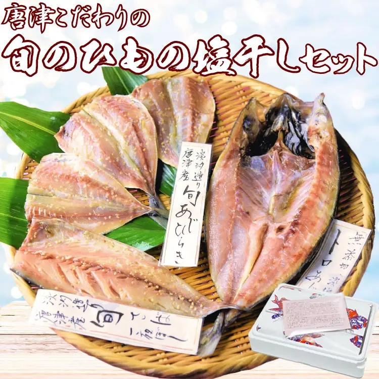 グルメ大賞受賞 唐津 旬の干物 塩干しセット 唐津産旬サバ（トキサバ）干物 旬アジ開き （淡汐造り） 【ふるなび】