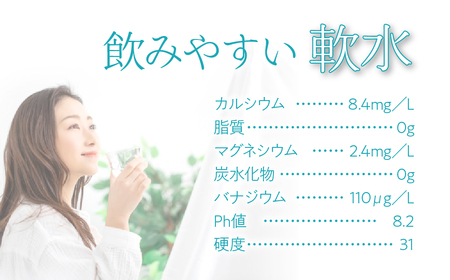 【富士山麓】鳴沢森林水 ナチュラルミネラルウォーター 54L（Simple Water専用）約3ヵ月分 NSO001