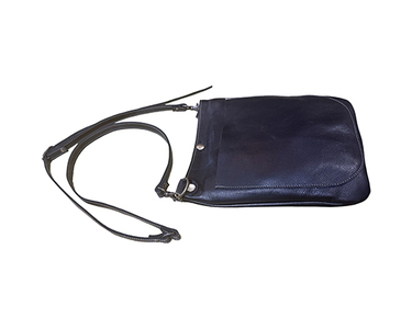 【 八幡レザー 】 サコッシュ クロ 【DP10W】 カバン 鞄 かばん サコッシュ 牛革 レザー 軽量