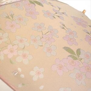 槙田商店【晴雨兼用】折りたたみ傘 ”絵おり” 桜