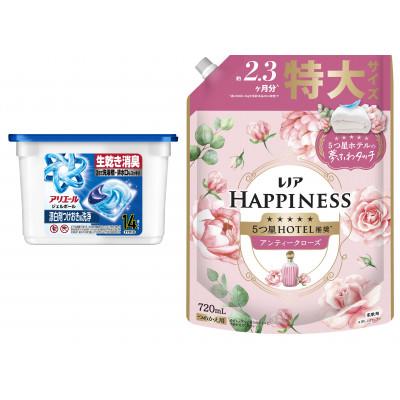 ふるさと納税 群馬県 アリエール ジェルボール プロ 本体 &amp; レノアハピネス アンティークローズ つめかえ用720mL