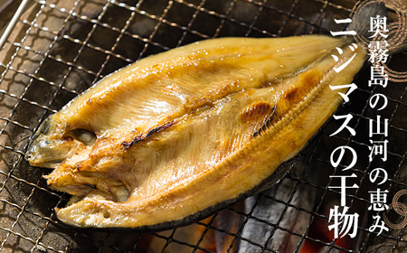 ニジマスの干物《奥霧島の山河の恵み》国産の天然塩と魚醤で味付けた川魚「虹鱒」の開き [焼き魚 干し魚 無添加 ひもの 奥霧島ドライレインボートラウト]  TF0791-P00045