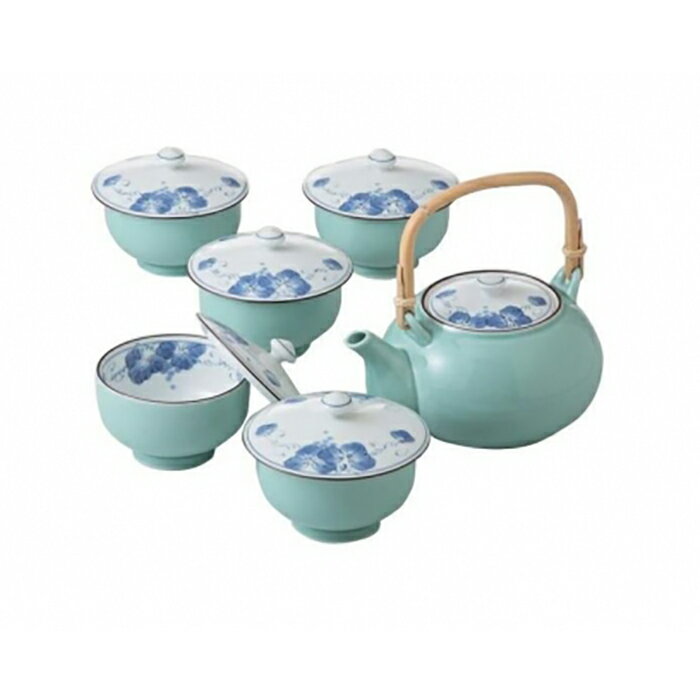【ふるさと納税】【波佐見焼】掛け分けぶどう蓋付茶器セット【西海陶器】 1 31704 | ギフト 陶器 touki おしゃれ 伝統 人気 おススメ 長崎県 長崎 九州 楽天ふるさと 納税 故郷納税 返礼品 支援 波佐見焼き はさみやき はさみ焼き 陶磁器 雑貨 生活雑貨 茶器 セット 焼き物