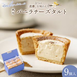 夙川バニラチーズタルト＜9個入＞