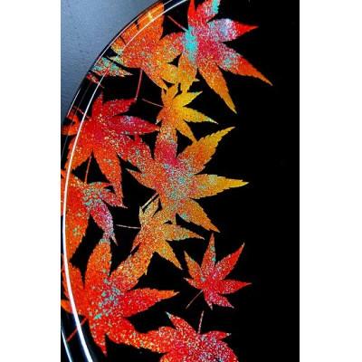 ふるさと納税 高野町 フラットプレートM　漆黒紅葉 |  | 01