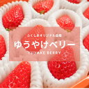 【ふるさと納税】No.2849福島市産 いちご　ゆうやけベリー1箱12粒（400g）【2025年1月より発送】