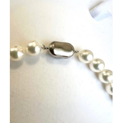 ふるさと納税 甲府市 アコヤ 真珠 大珠 9.0〜8.5mm ネックレス・イヤリングセット　原産地証明書付 YF-38 |  | 03