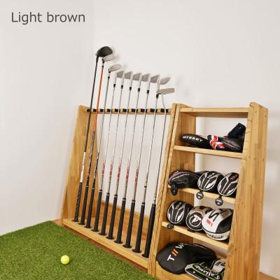 ふるさと納税 横手市 WOODWORKS　ヘッドカバー&マルチラック　【本体カラー:ライトブラウン】 |  | 01