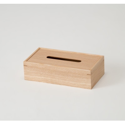旭川家具 cosine　ティッシュボックス　北海道タモ_03960【1499036】