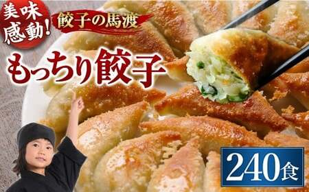 《最高金賞受賞》馬渡のもっちり 餃子 国産 肉 小分け 惣菜 人気 240個(40個×6パック) JAPAN餃子大賞2026