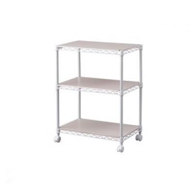 ふるさと納税 大河原町 カラーメタルラック ウッドボード付き CMM-55073B 白 アイリスオーヤマ[53753277] |  | 03