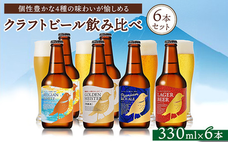 クラフトビール飲み比べ6本セット［B-GW2LP1］ | 酒 瓶 BBQ 10000円 1万円以内 ※北海道、沖縄、離島への配送不可