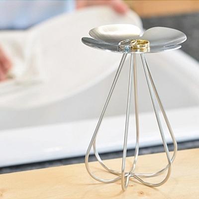 ふるさと納税 三条市 [ハナウタ] おしゃれなステンレス製キッチン用品 アクセサリースタンド シルバー【011P003】 |  | 03