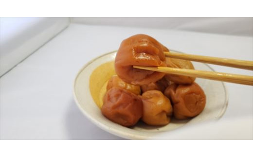 唐津七山 南高梅2種食べ比べ 500g×2(合計1kg)「irodoriからつ四季の返礼品・はちみつ味・田舎しそ味」山間から湧き出る澄んだ水をふんだんに含んだ土壌で栽培