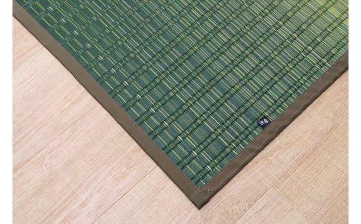 掛川織り福岡花ござ「大自然」草原（6畳　261×352cm）　AA310