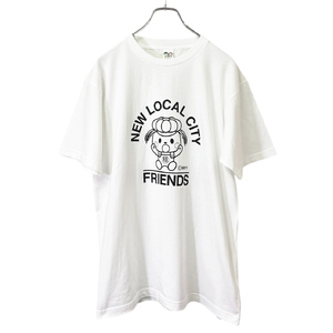 稲敷市オリジナルTシャツ「いなのすけTシャツ」[白・XLサイズ] [1590]