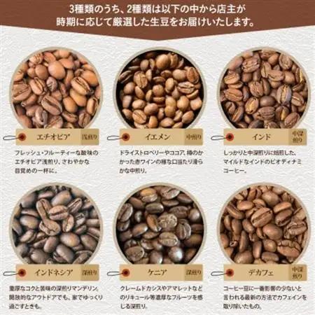 自家焙煎スペシャルティコーヒー豆 店主おすすめ3種 計300g【1653005】