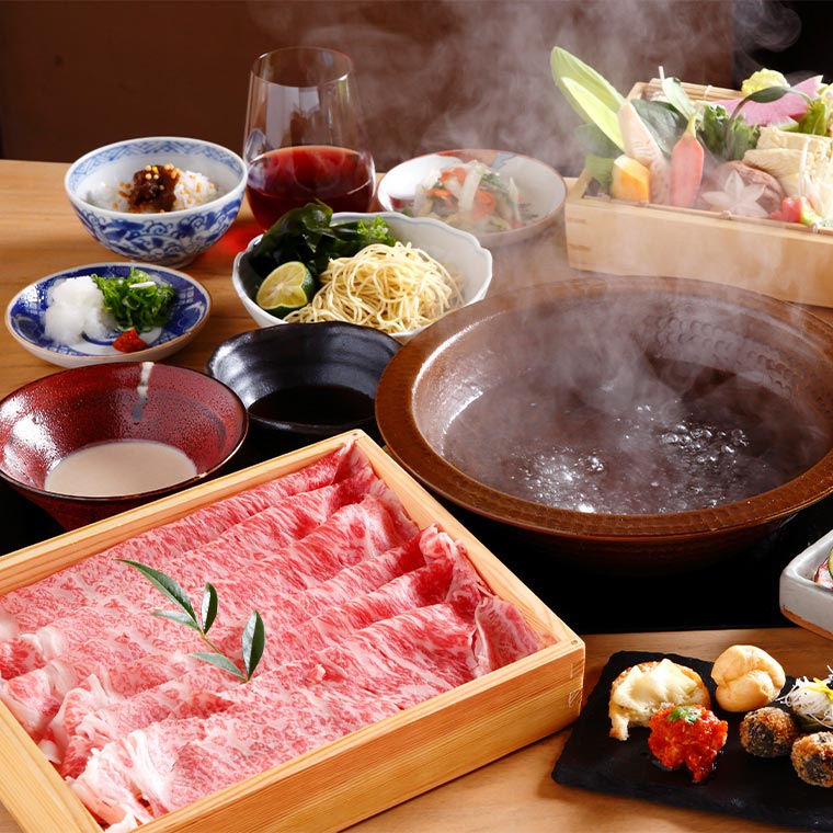 【ふるさと納税】お食事券 ランチ しゃぶしゃぶ 肉 〈肉懐石「冨久傳」ランチお食事券（1名分）〉 ギフト 懐石料理 牛肉 奈良県 奈良市 奈良 なら 16-009