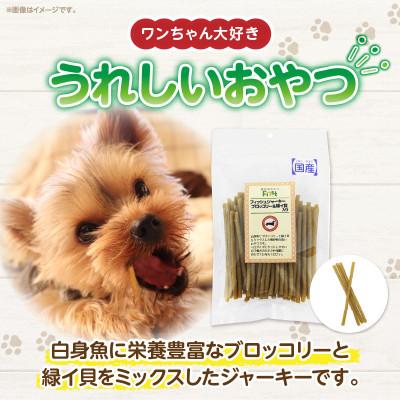 ふるさと納税 生駒市 First フィッシュジャーキーブロッコリー&緑イ貝入りお試し用　1袋 |  | 02