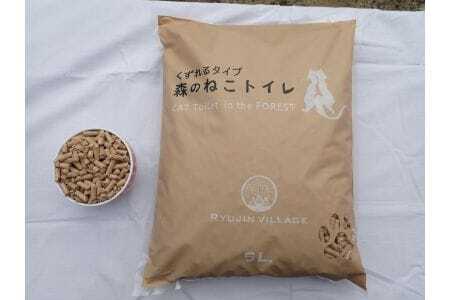 M408　森のねこトイレ　くずれるタイプ　５Ｌ×１２袋