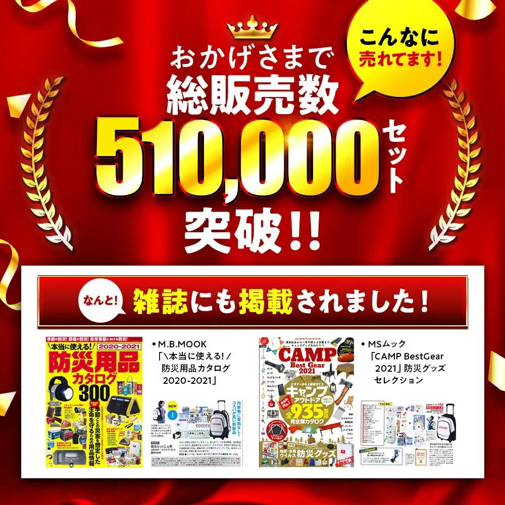 【認定防災士厳選】＼総販売数51万セット突破！／安心防災１７点セット / 防災グッズ 防災セット 防災 防災リュック 備蓄 備え  [BFDJ001]