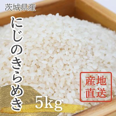 ふるさと納税 石岡市 【令和7年産】獅子米 にじのきらめき 精米5kg